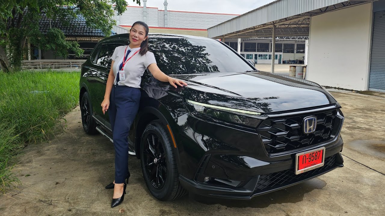รีวิว HONDA CRV EHEV ES 2WD สีดำคริสตัล 1,597,000- BY.เซลล์เมล์โคราช