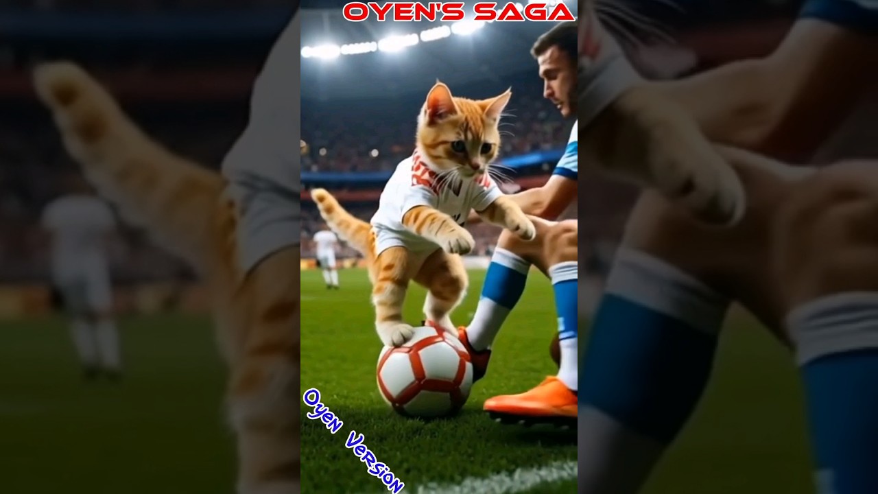 Tackling 🤣 Oyen's Saga OV102 #cat #ai #aiart #funny #memes #funnyvideo #trending #shorts #funnycats