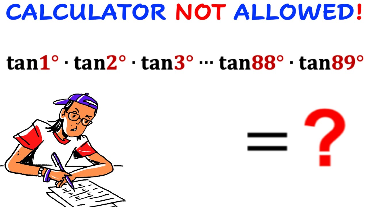 Watch the video to get the correct solution | (Calculators NOT Allowed) | #math #maths #Trigonometry