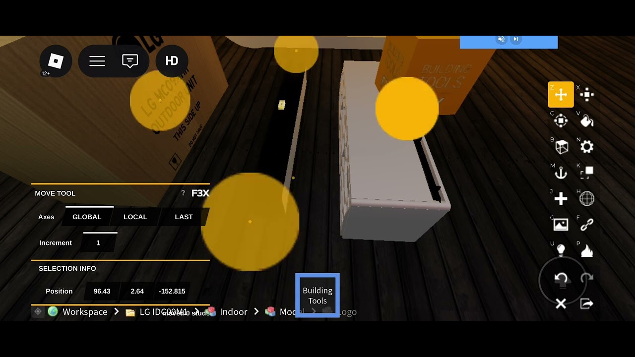 My New LG IDC09M1 Air Conditioner (Unboxing) In Roblox