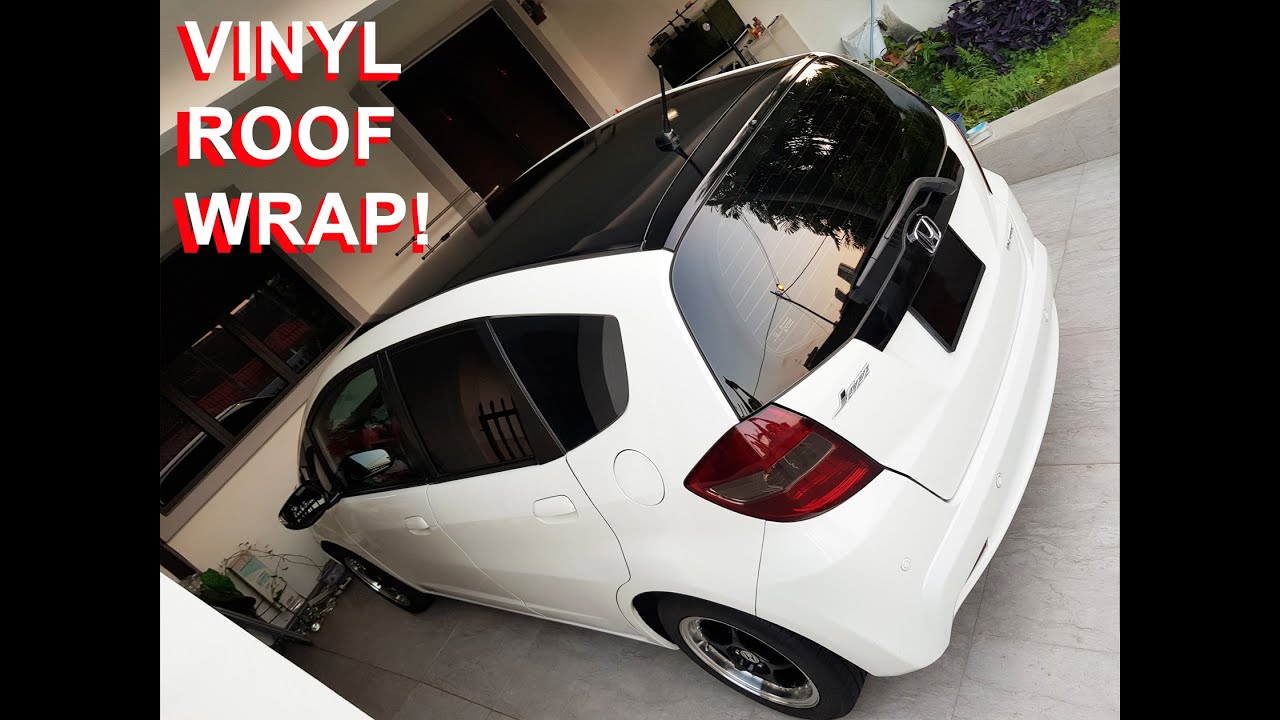 Car Vinyl Roof wrap Tutorial