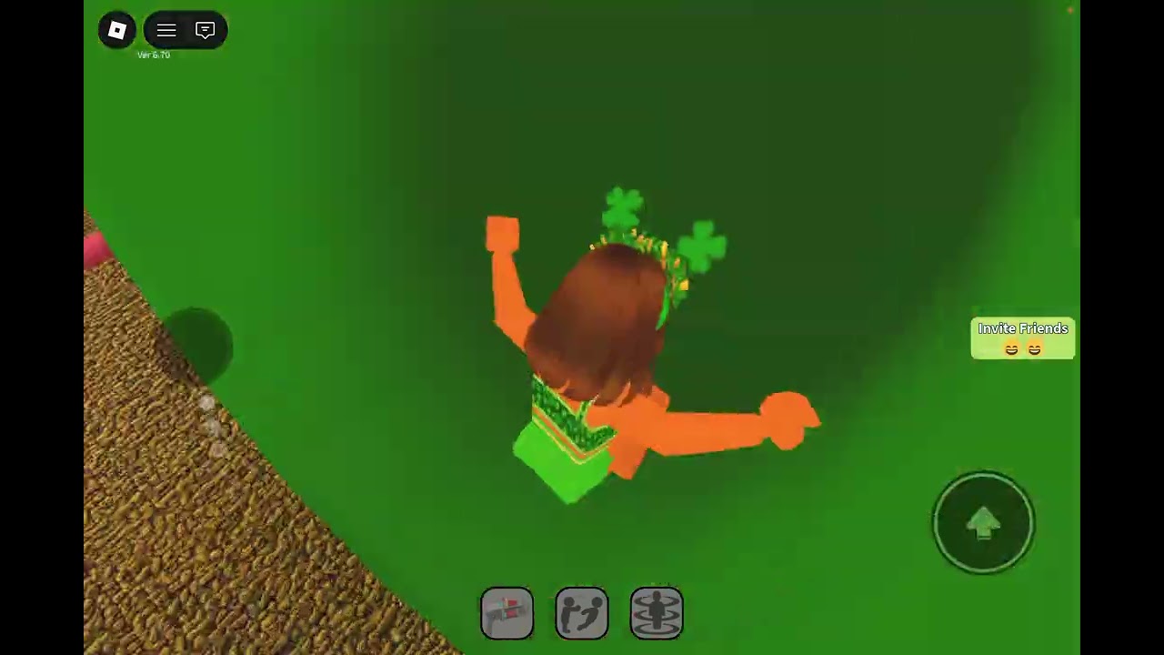 Playing Roblox picka slide!