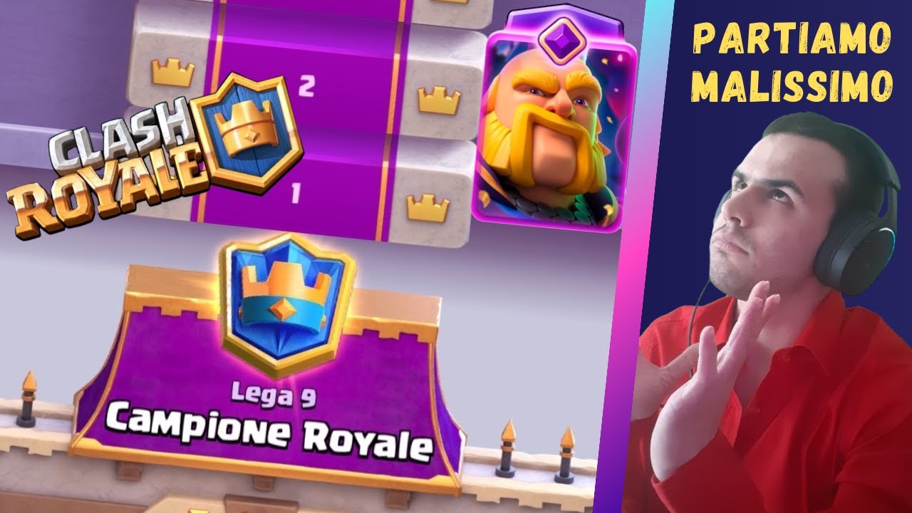 Giochiamo a CLASH ROYALE ! *** Iniziamo la nuova Season con il GIGANTE ROYALE !