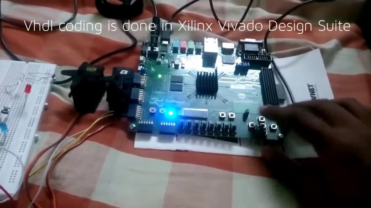 Parallel Servo control - Xilinx Zed Board -FPGA