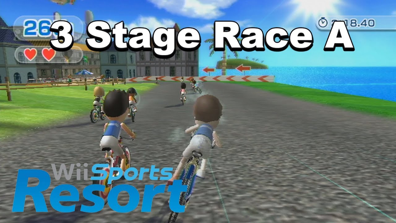 Cycling: 3 Stage Race A - Wii Sports Resort
