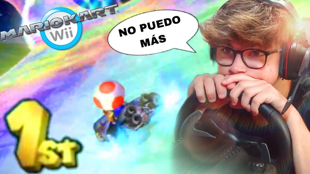 MARIO KART WII CON VOLANTE #2 | Mikicg