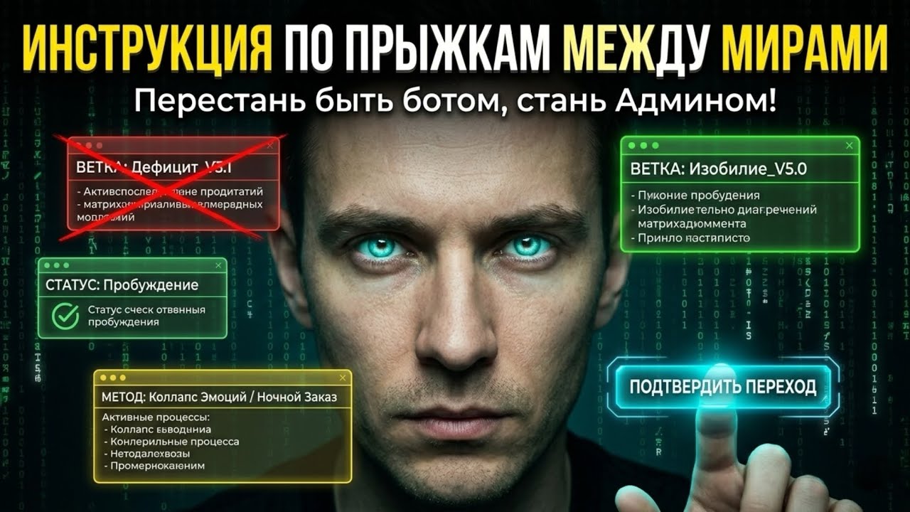 ПРОШИВКА СУДЬБЫ: Пошаговая инструкция по смене реальности