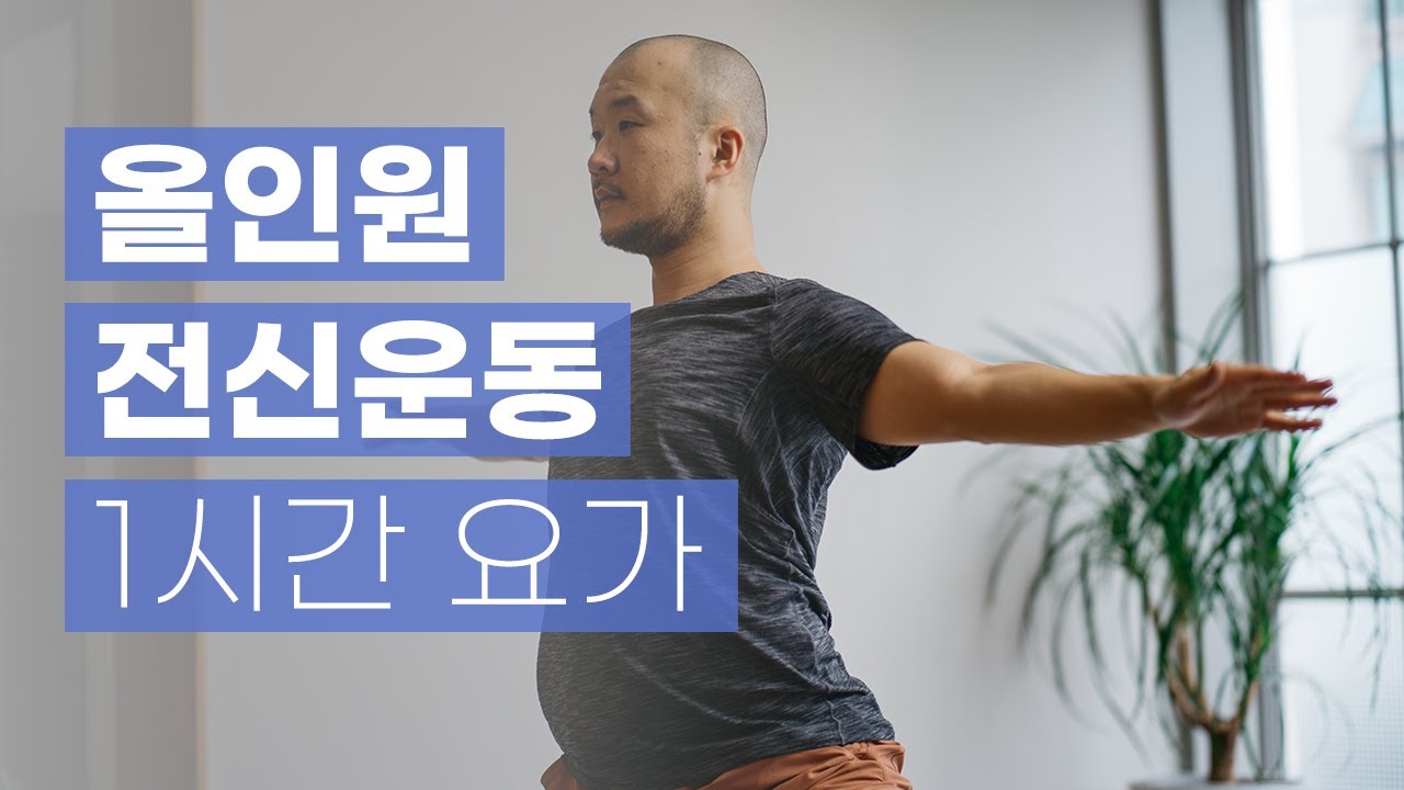 하루치 전신 운동, 이거 하나로 충분합니다! | 1시간 요가 | 요가소년 444