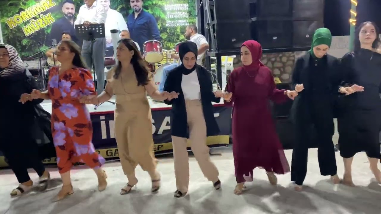 Korkmaz müzik Besni temel kır düğün salonu KARABOĞAZ VE ŞAHİN AİLESİNİN DÜĞÜNÜ