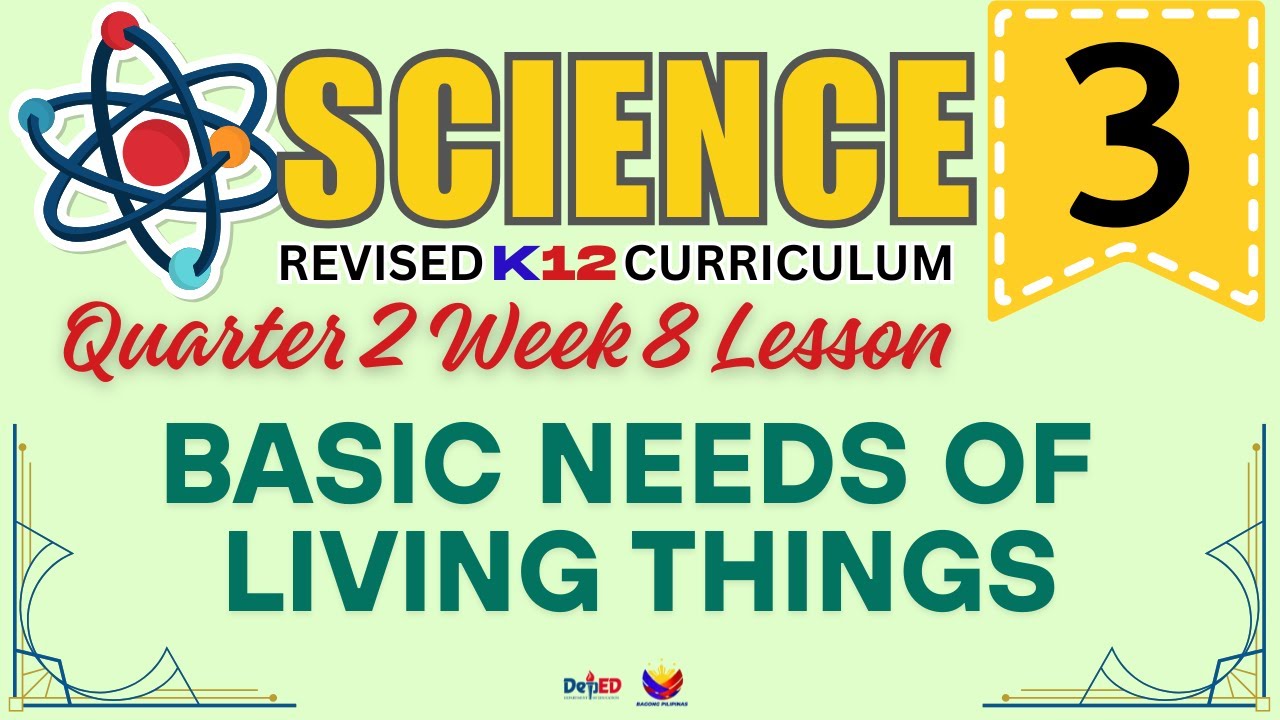 ЕСТЕСТВОЗНАНИЕ 3 | ОСНОВНЫЕ ПОТРЕБНОСТИ ЖИВЫХ СУЩЕСТВ | УРОК НЕДЕЛИ 8 | КВАРТАЛ 2 | ОБНОВЛЕННАЯ У...