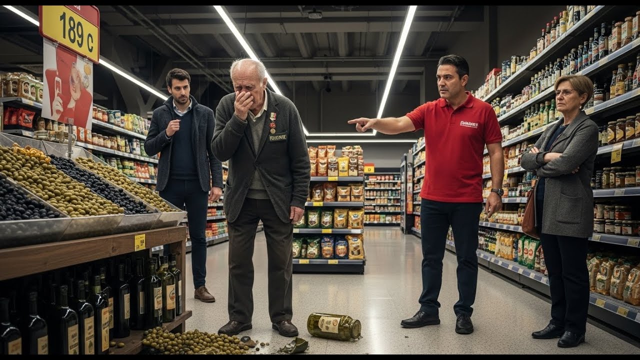 Veterano Italiano umiliato al supermercato — 30 minuti dopo, arriva la Brigata Folgore in silenzio
