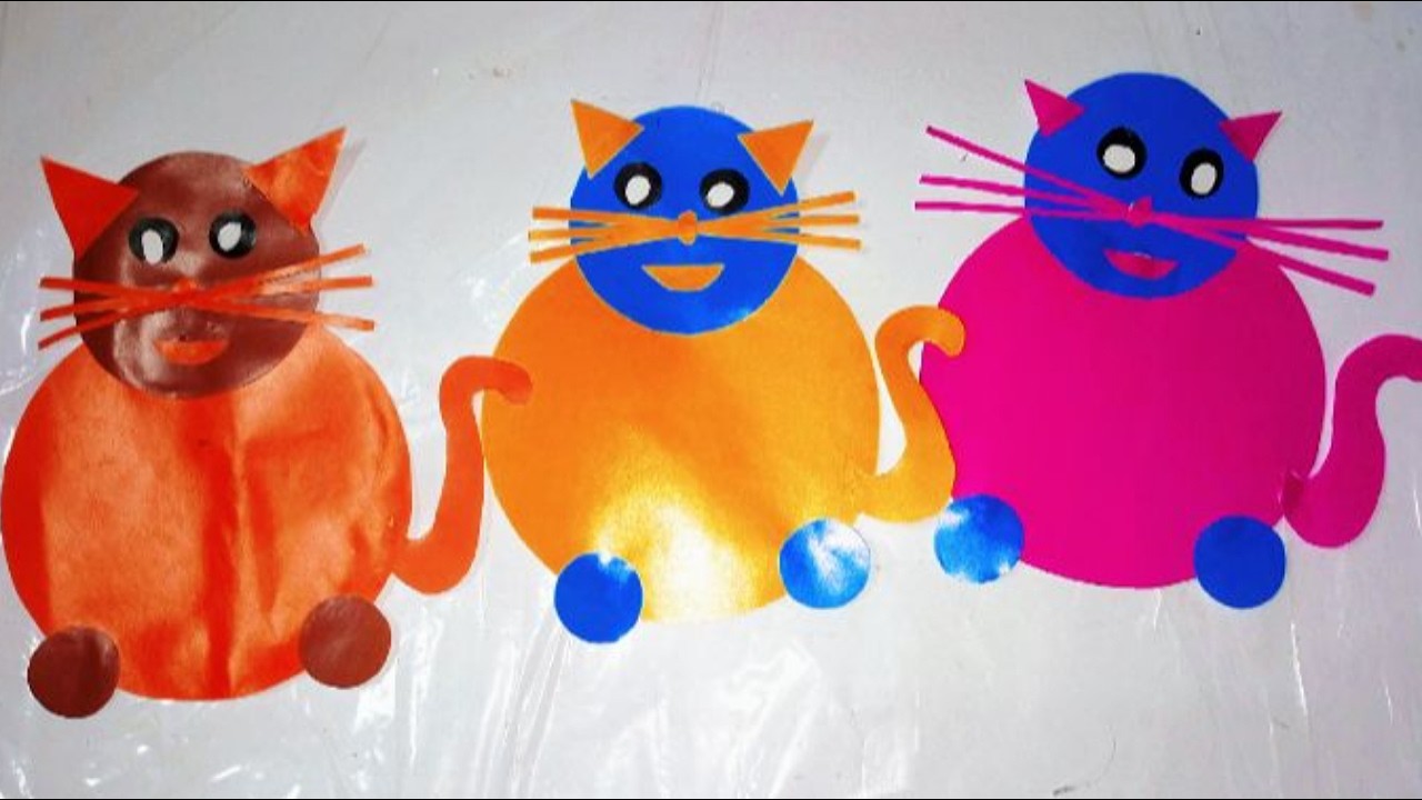 Cara Mudah Membuat Kucing Dari Kertas Origami Anti gagal