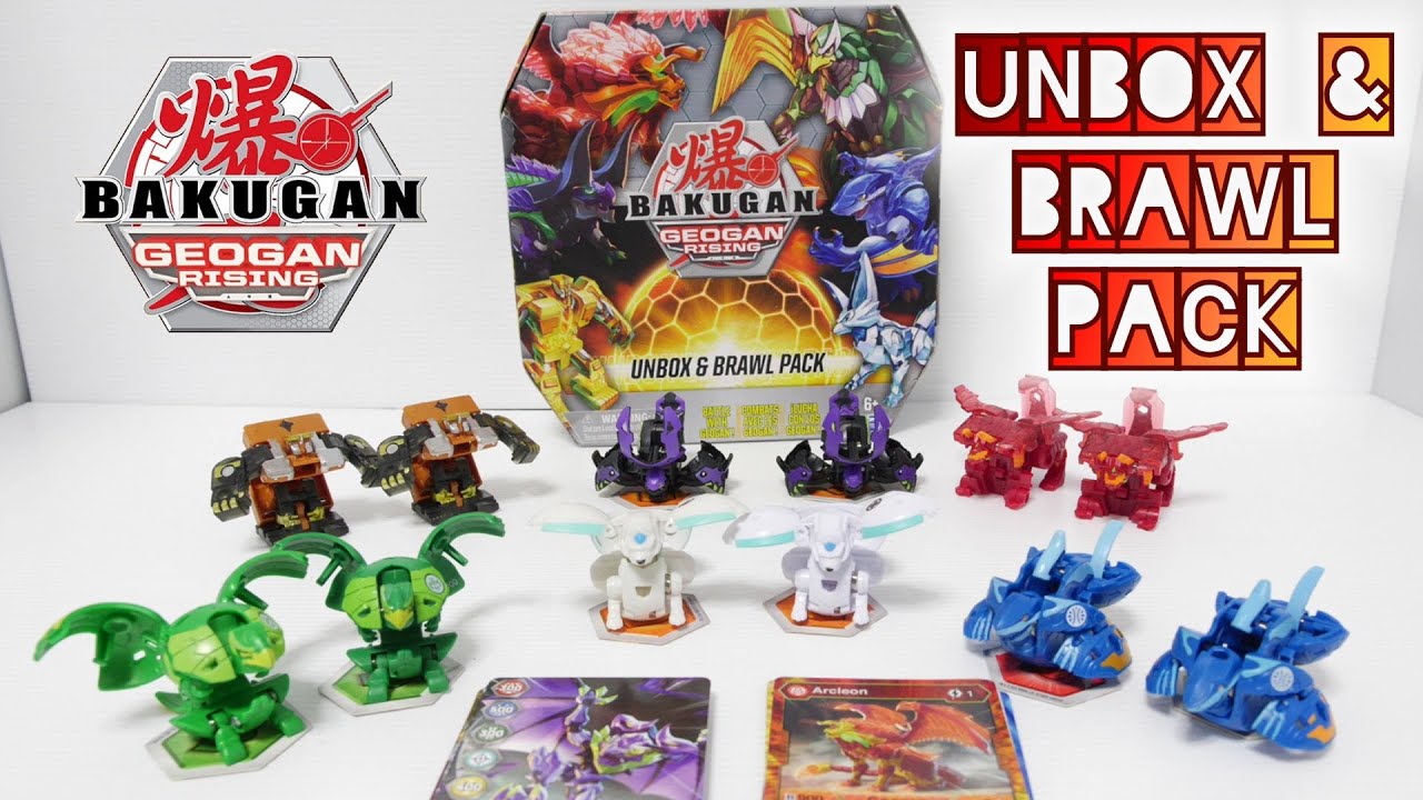 UNBOX AND BRAWL PACK (2021): Review & Comparison | Geogan Rising | BAKUGAN UNBOX