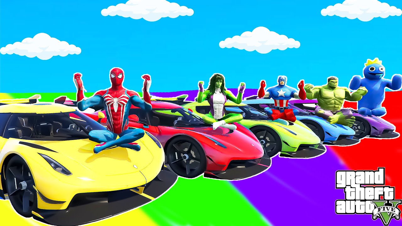 Spider-Man Rescue batman vs iron man vs venom funny Game GTA 5 superhero الرجل العنكبوت انقاذ باتمان