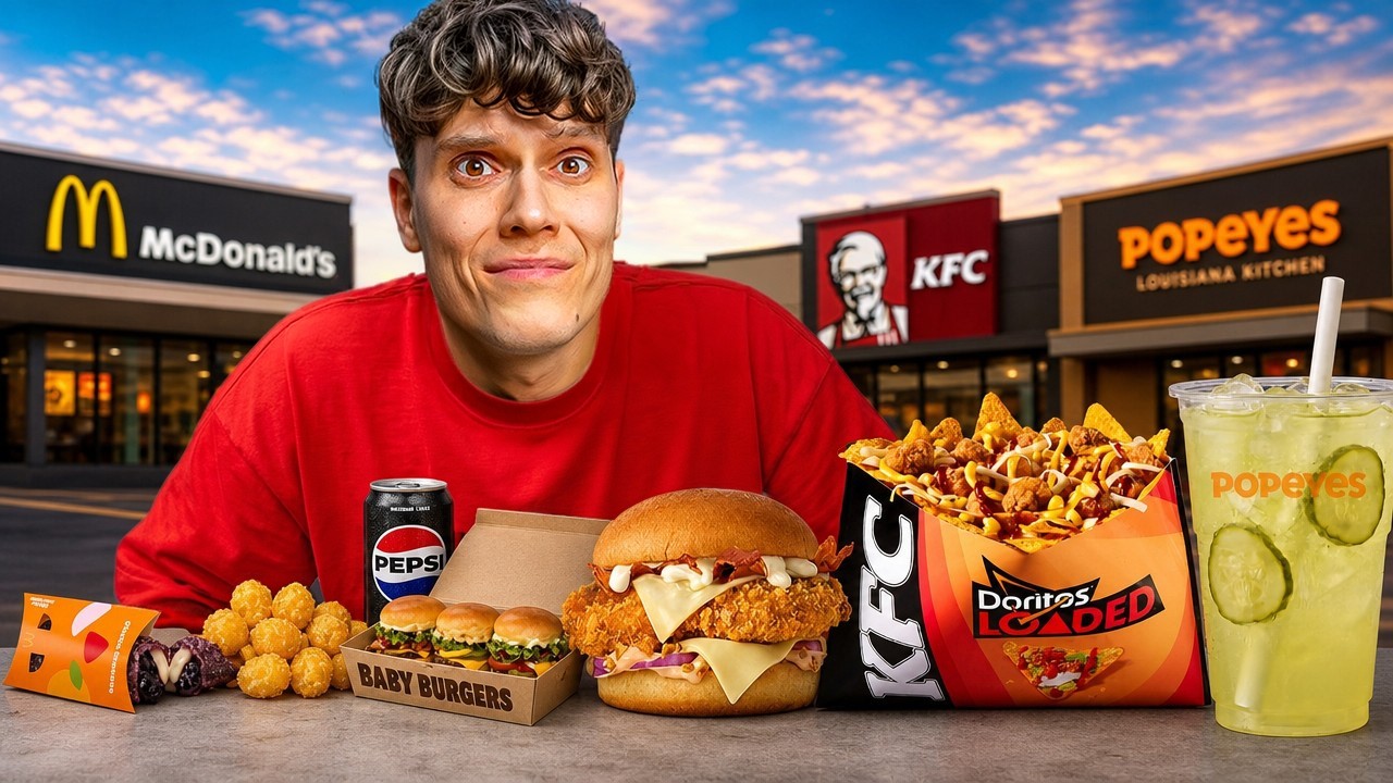 Spr&oacute;bowałem WSZYSTKICH Nowości z Fast Food&oacute;w