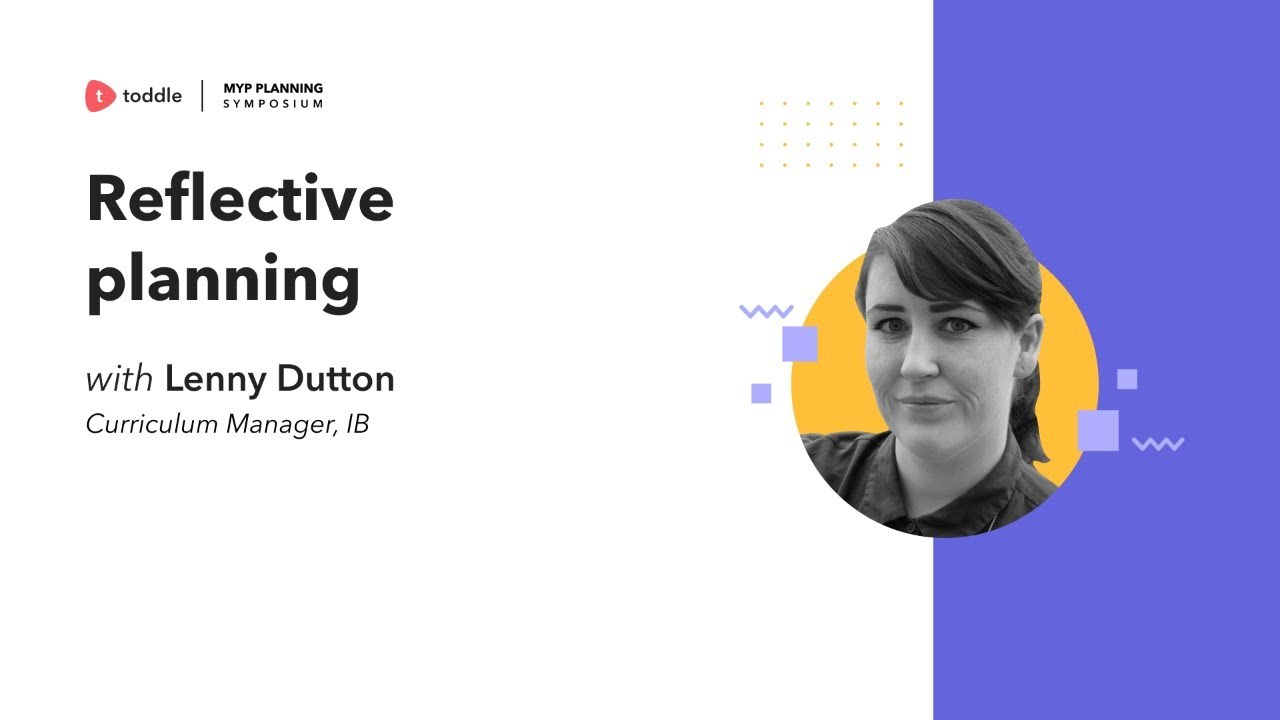 Reflective Planning | MYP | Toddle