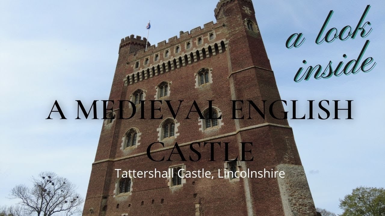 A walking tour of Tattershall Castle I A REAL medieval castle in Lincolnshire I English castle
