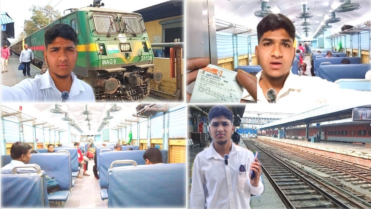 Train Journey general Sleeper travel indian Railways