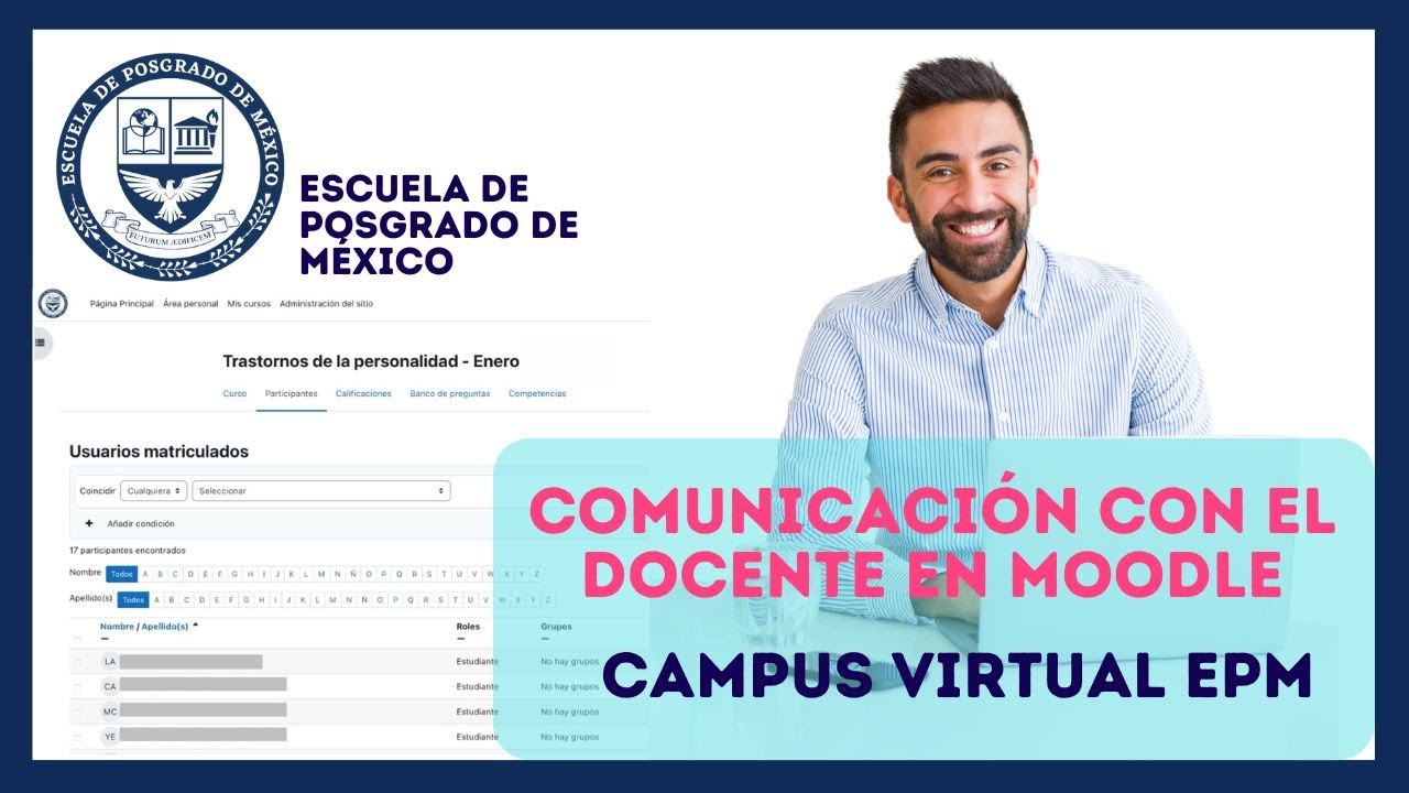 Cómo mantener comunicación con tu docente - Campus Virtual EPM