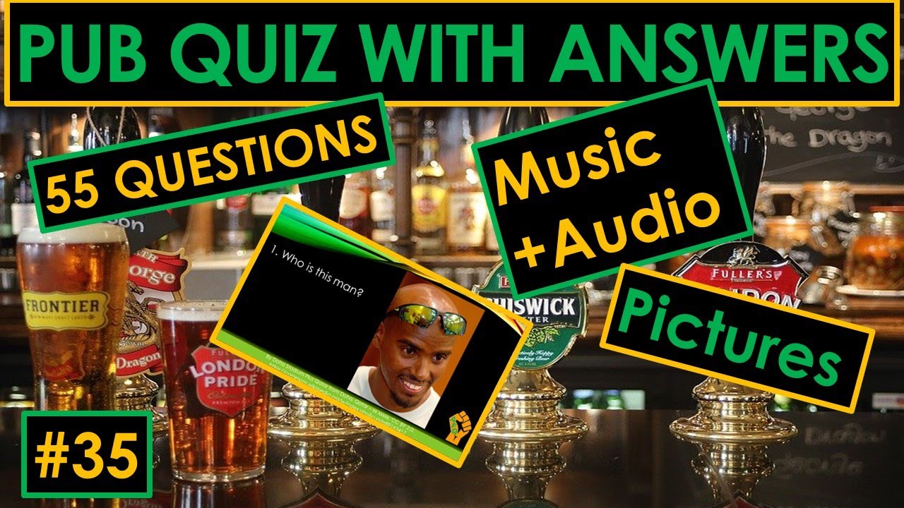 #35 PUB QUIZ. Music, Picture and connection rounds
