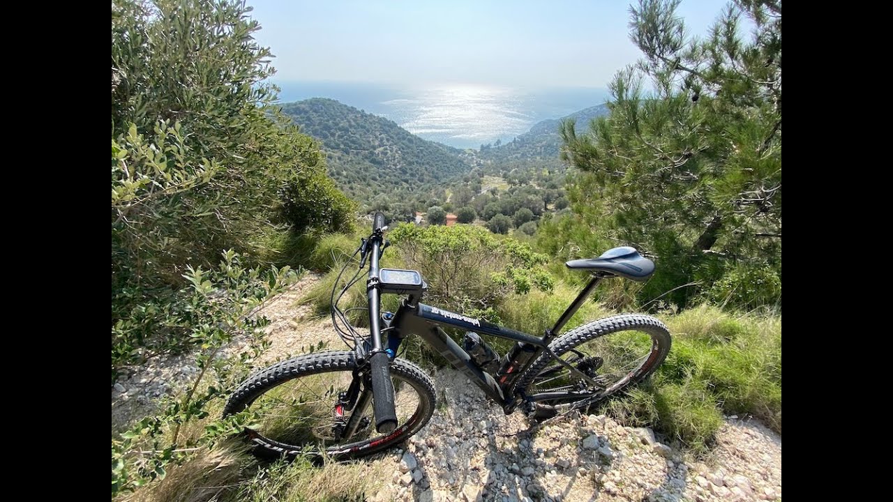 Mountain Bike Samos, Kiriakou beach & Pagondas.