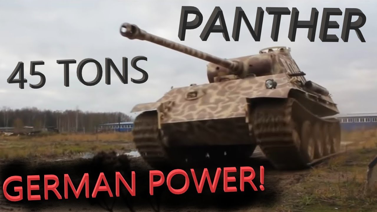 Panther Tank in Action – Rare Test Drive Footage!