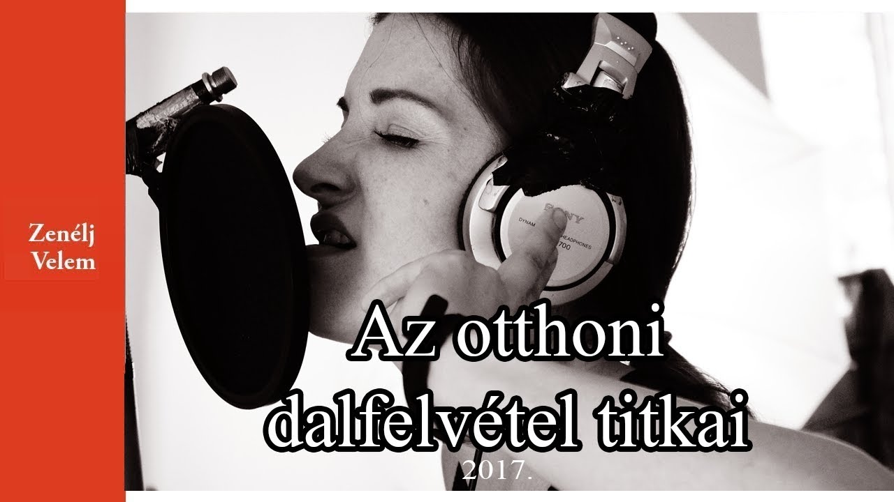 Az otthoni dalfelvétel titkai (a Cubase zenekészítő program használata egy otthoni stúdióban)