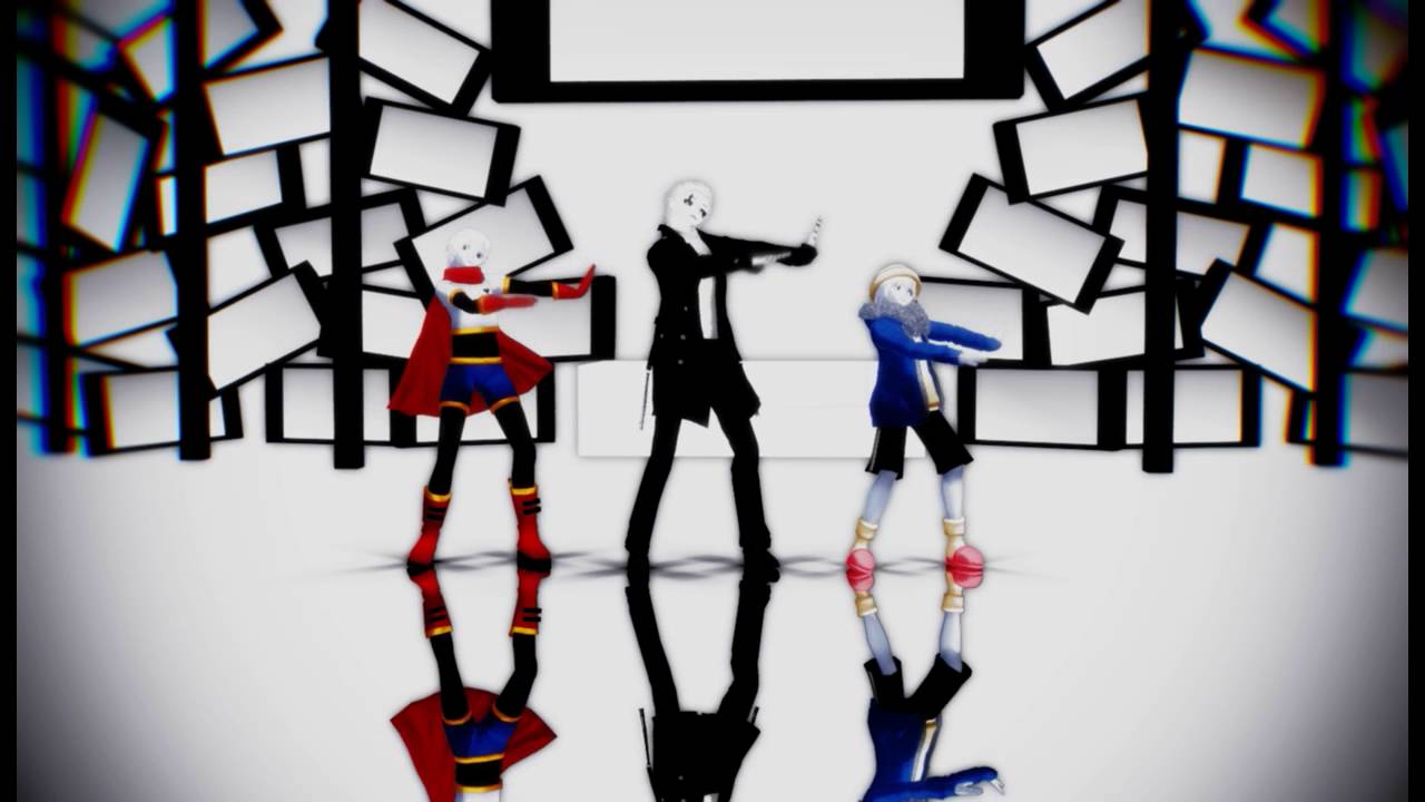 【Undertale/언더테일/MMD】Echo【Sans&Papyrus&Gaster】