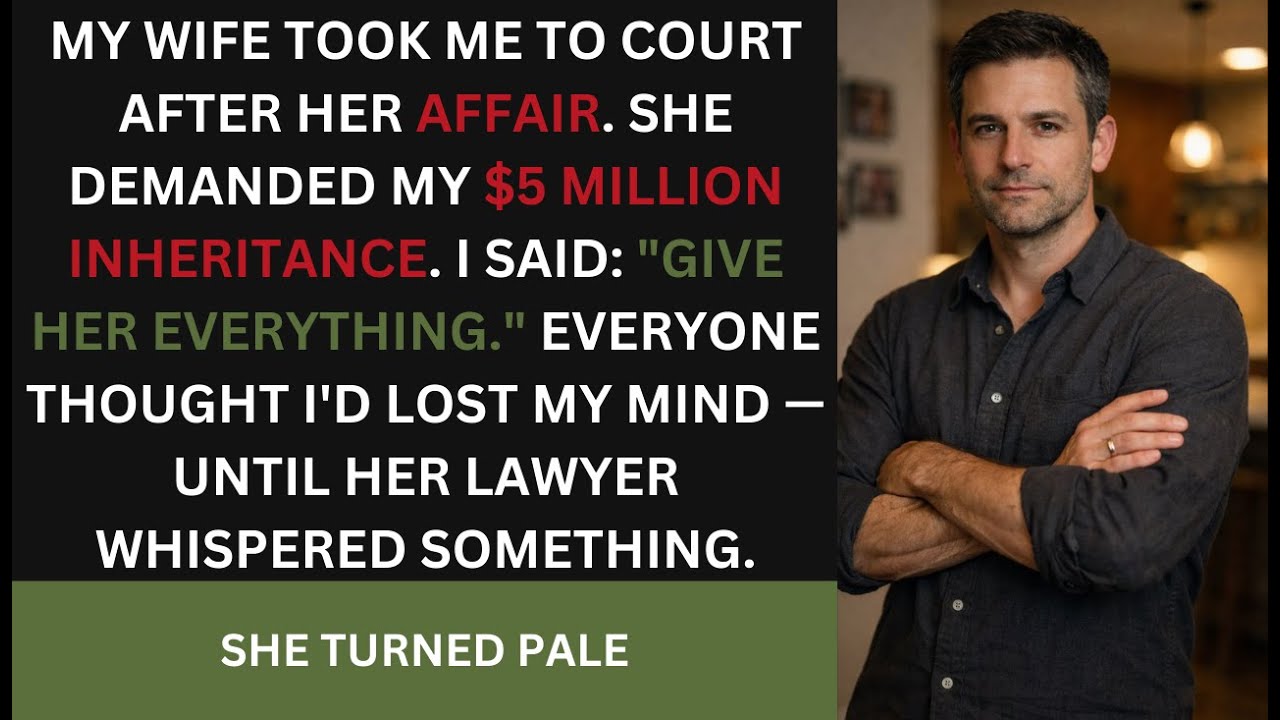 My Wife Had an Affair Then Tried to Claim My $5 Million Inheritance in Court — She Miscalculated