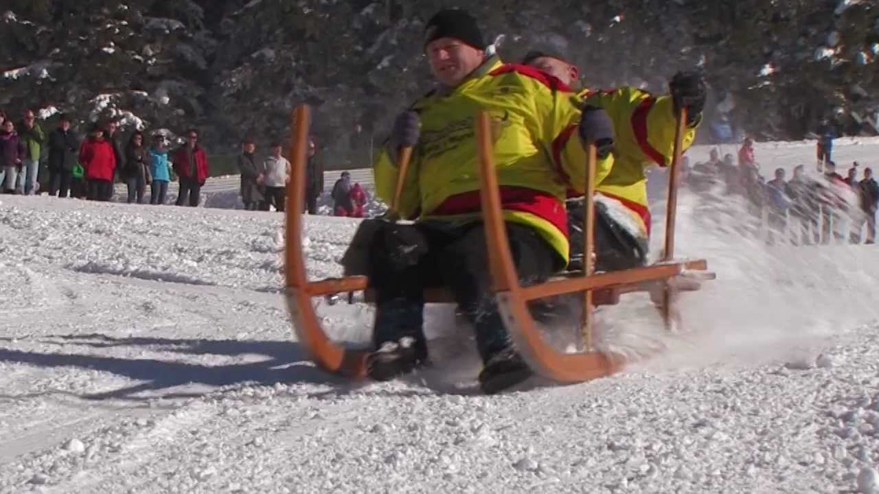 Hornschlitten-Rennen Schönwald 2013