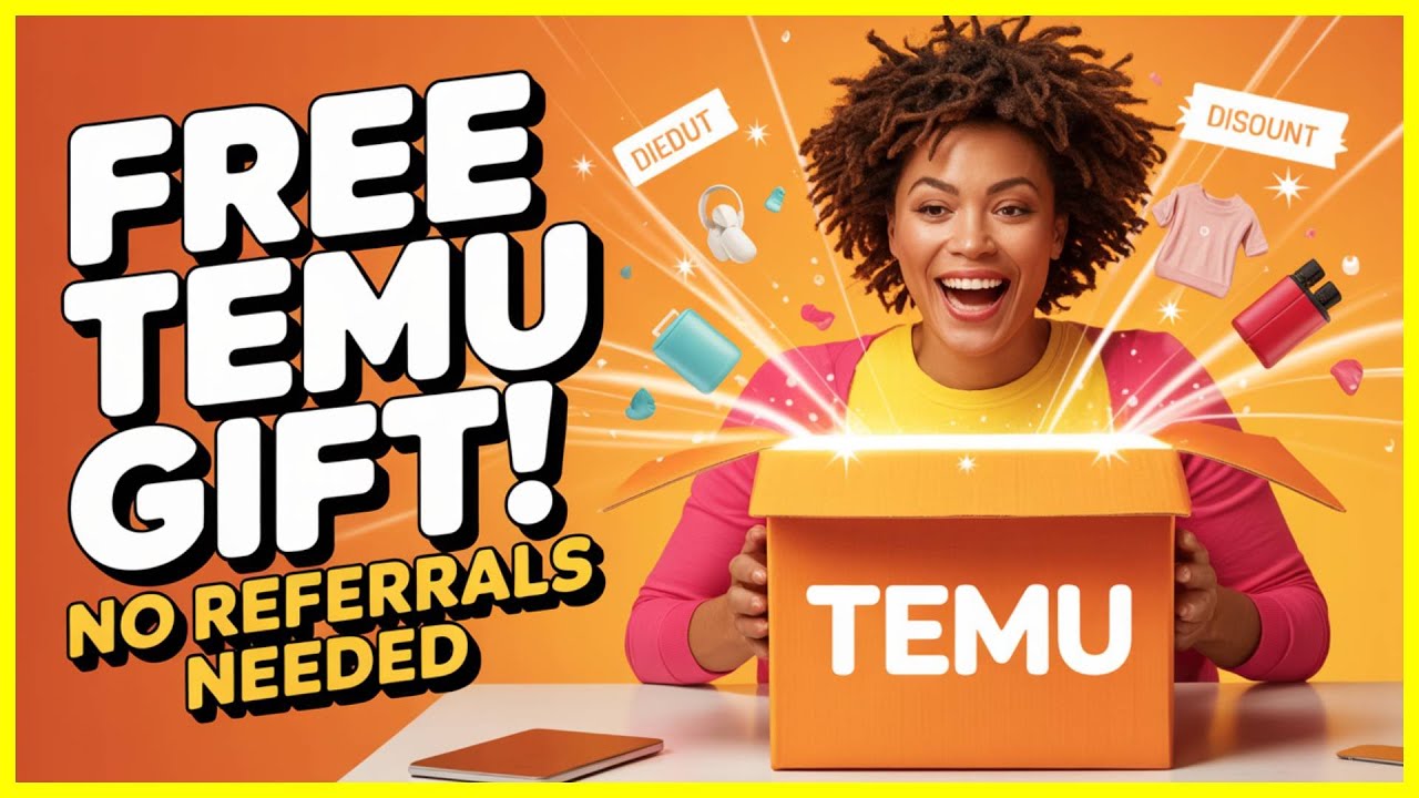 🔥 Как получить БЕСПЛАТНЫЙ ПОДАРОК ​​от TEMU (рефералы не нужны) 🎁