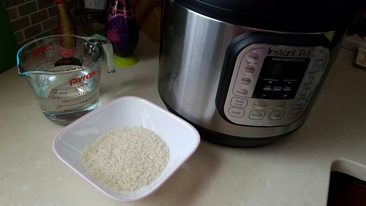 Instant Pot Pressure Cooker White Rice Recipe