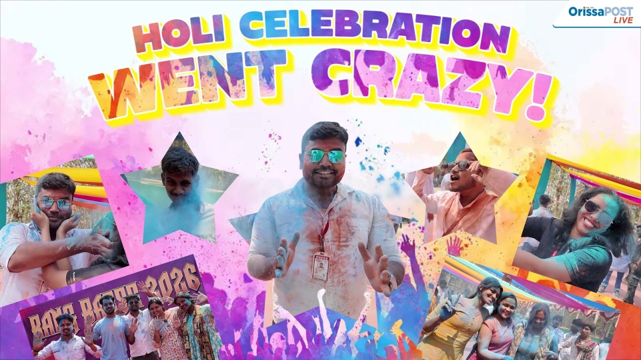 Holi 2026 special | Udayanath College students celebrate with colors, music & unstoppable energy