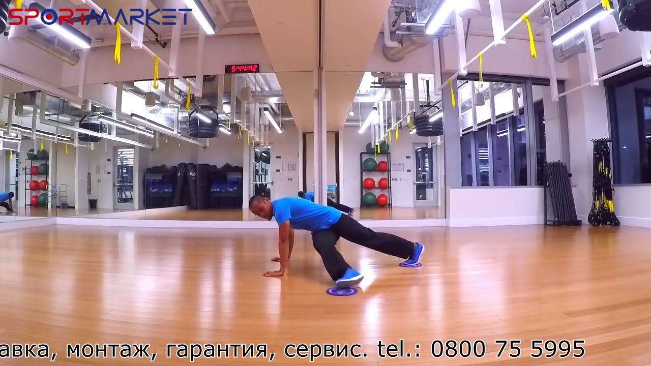 C01-02-009 Диски для скольжения Training ShowRoom. 50 упражнений