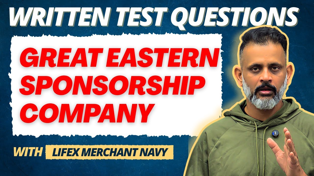 Great Eastern Sponsorship Written Exam Questions | Real Pattern Explained (2026)
