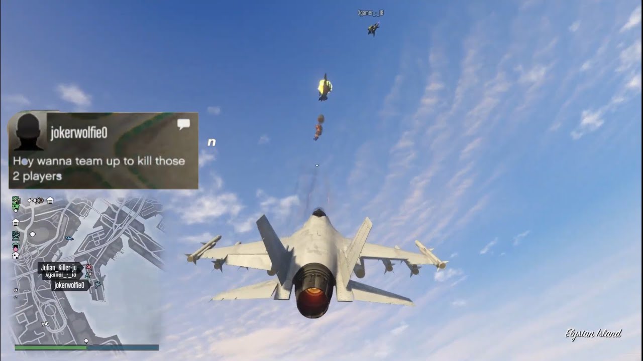 GTA online | P-996 lazer is still OP