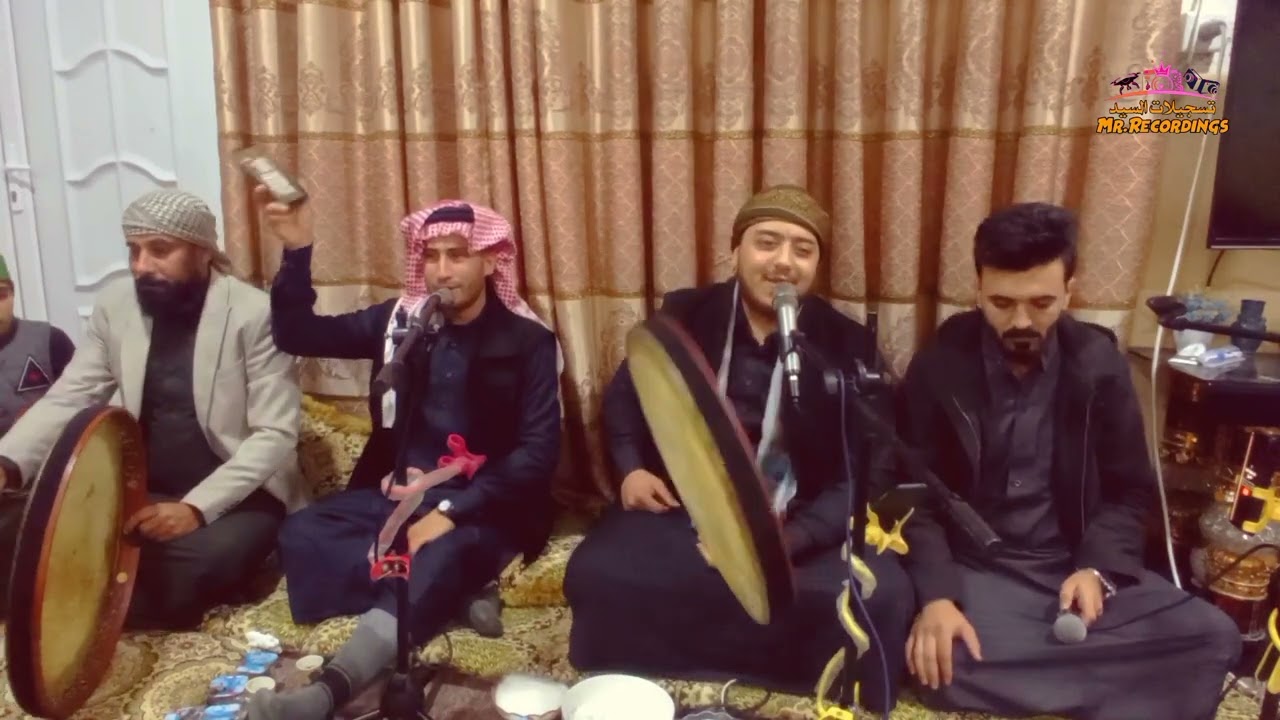 المداح مشتاق طالب والمداح عمر البيجواني في دار السيد بشار النعيمي