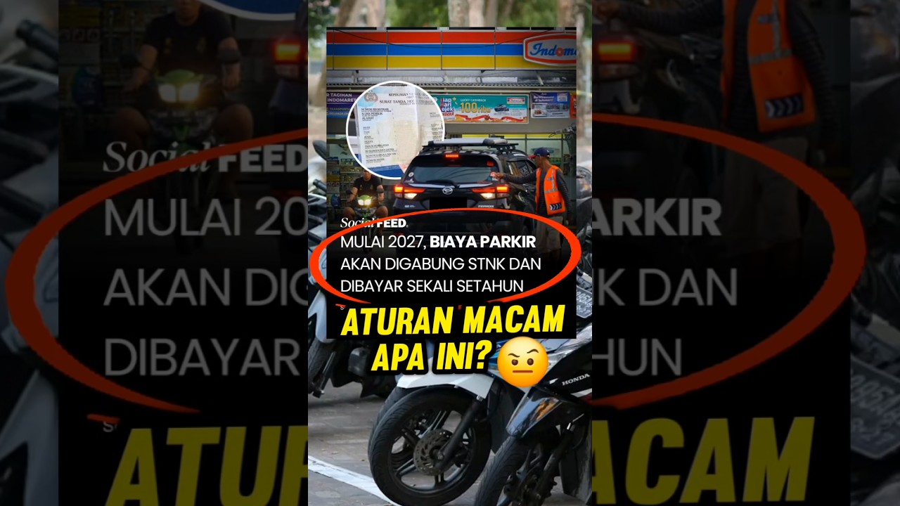 Bayar Parkir Masuk STNK?