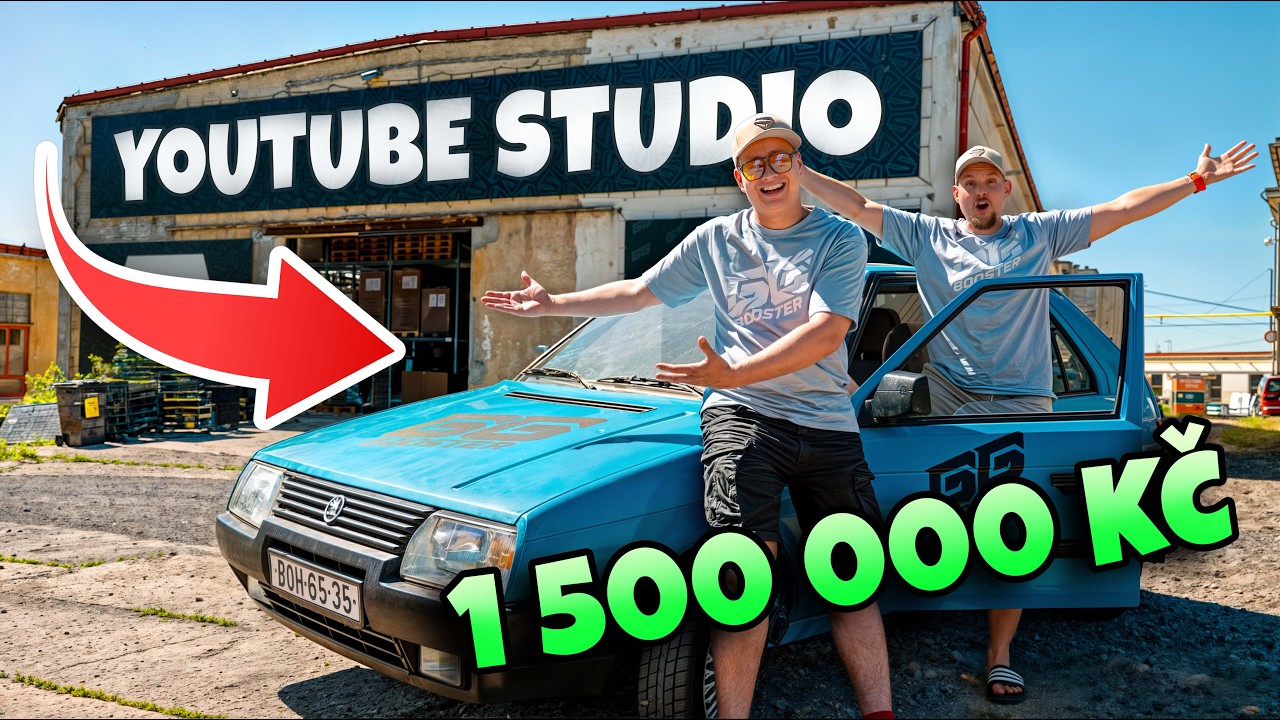 Největší Youtuberské Studio v ČR! (1 Rok Práce)