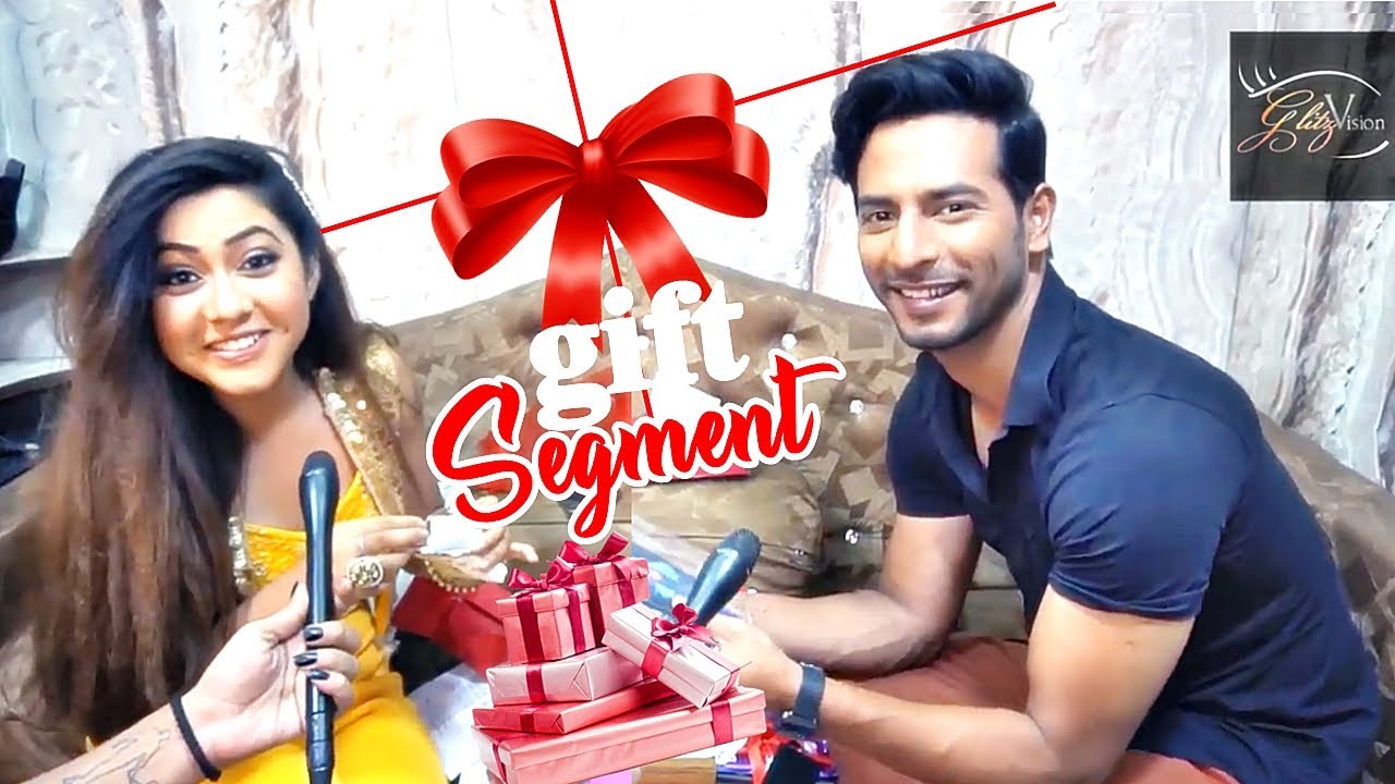 EXCLUSIVE! Reem Shaikh & Sehban Azim aka SehReem Open FAN GIFTS With GlitzVision | Tujhse Hai Raabta