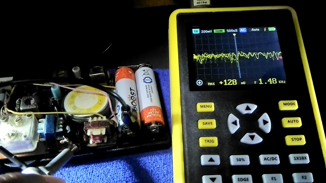 Reparación de Radio Am  con osciloscópio?