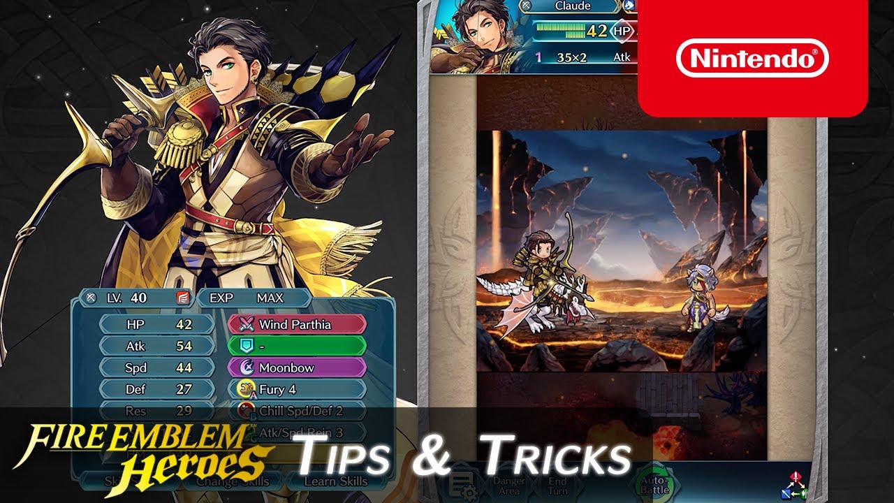 Fire Emblem Heroes - Tips & Tricks: CYL Claude & CYL Lysithea