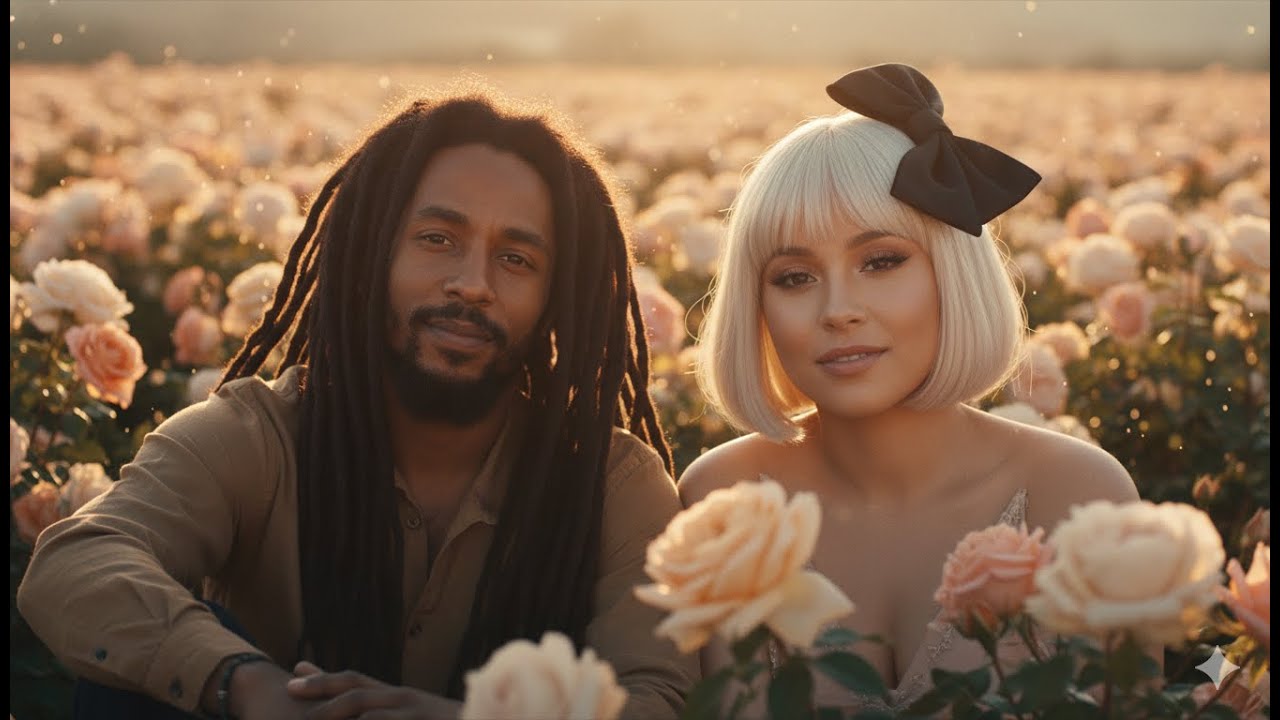 Sia ft. Damian Marley – Whisper through the Sky | Official AI Music Video (Cinematic Pop Reggae)