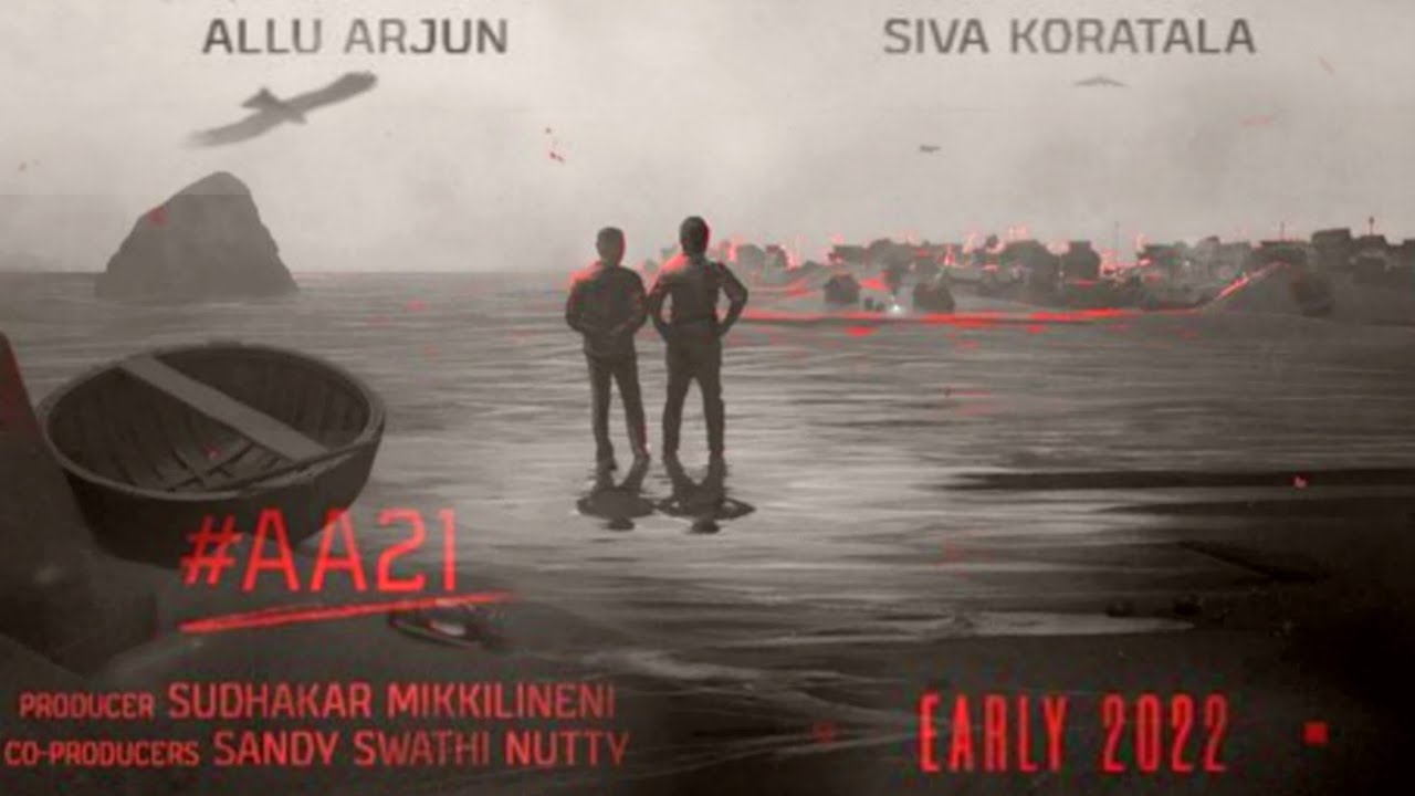 #AA21, Allu Arjun 21 Movie Update, AA21 Movie Teaser Poster, Siva Koratala, Aa21 Trailer, Allu Arjun
