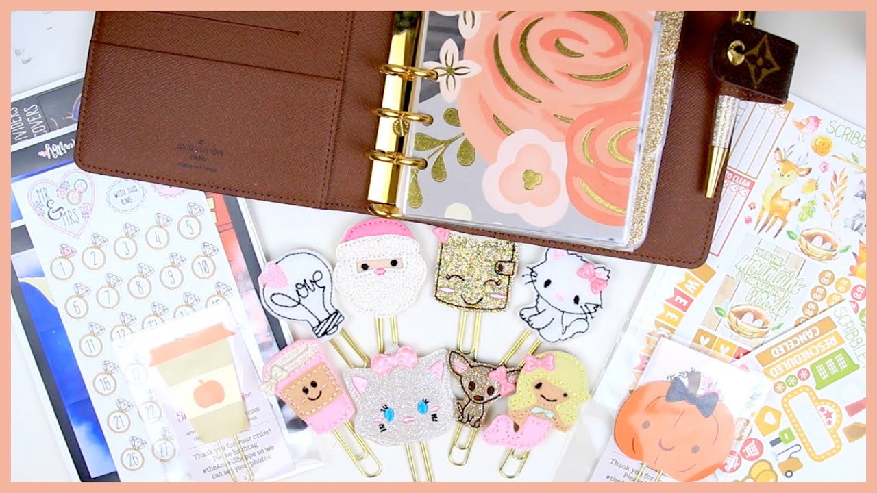 Etsy Sticker Haul // FrankHeartsYou, Scribble Prints Co, The Angel Shoppe, Minted Sugar, Pinkie Bows