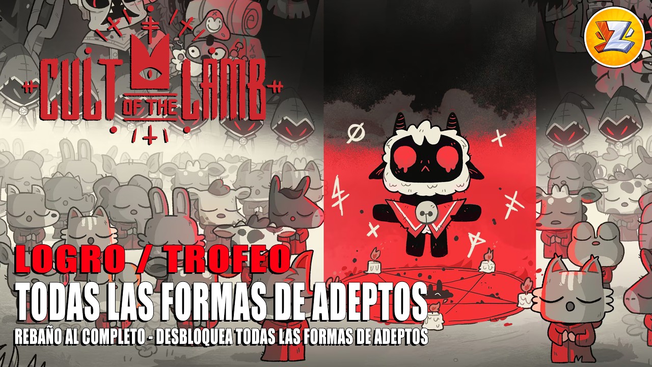 Cult of the Lamb: Guía de Formas de Adeptos (Skins) - Logro / Trofeo Rebaño al completo (Full Flock)