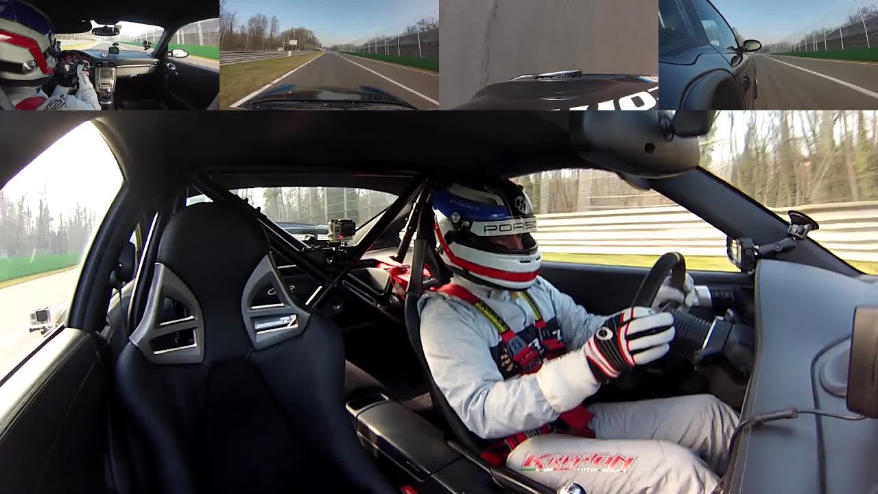 Porsche 997 GT2 with 5 GOPRO!!!! - Supersprint Exhaust