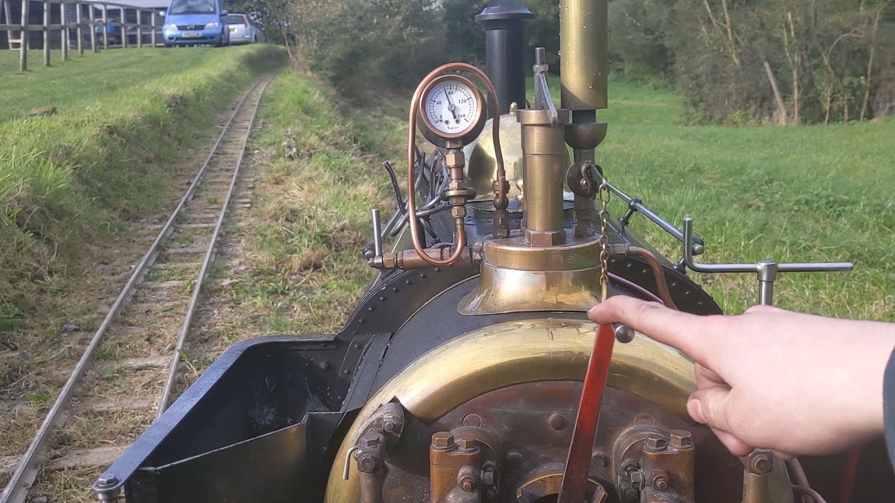 Quarry Hunslet drivers view part 1