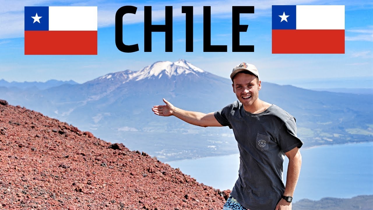 Climbing a HUGE VOLCANO in CHILE 🇨🇱🌋 (Travel Vlog)