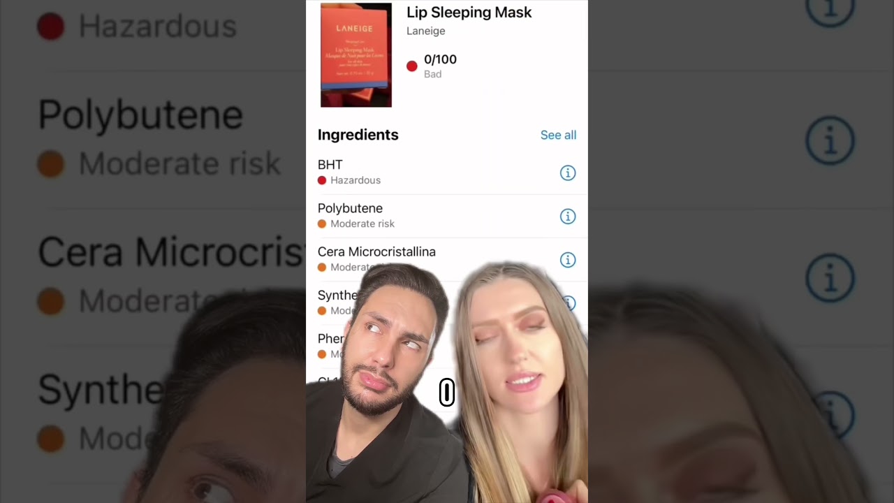 Приложения для проверки безопасности ингредиентов | Yuka, ThinkDirty, EWG | MaximumSkin